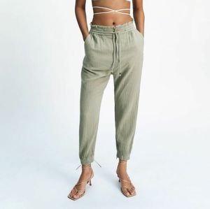 ZARA Soft Jogging Pants: Light Khaki